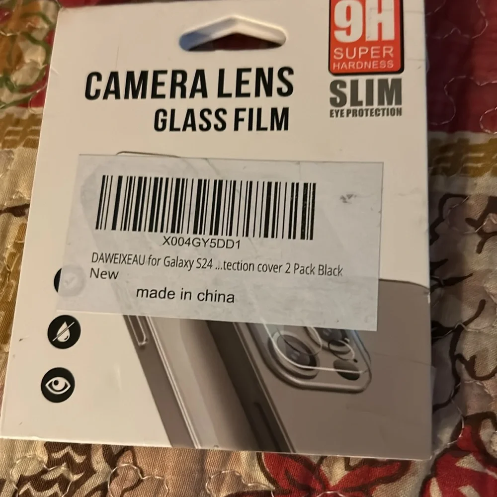 For Samsung Galaxy S24 Camera Lens Tempered Glass Screen Protector HD Clear 6.2